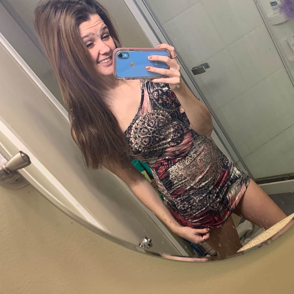One Shoulder, Body Con Dress